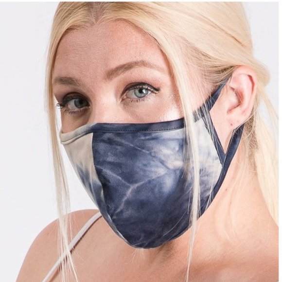 Plus Size Tie Dye Romper and Face Mask Set - Picture 8 of 14